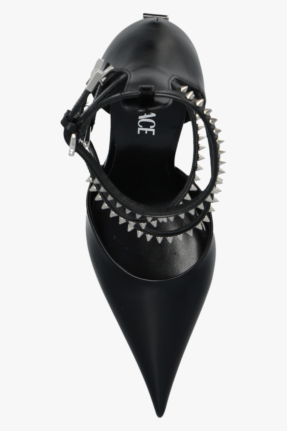 Versace 'Spiked Pin - Point' pumps | jaline high boots
